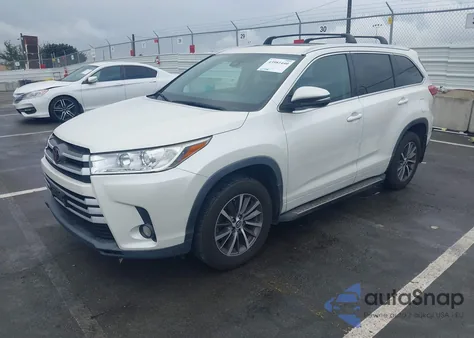 2018 Toyota Highlander Xle from USA, damaged, VIN 5TDKZRFH4JS547206